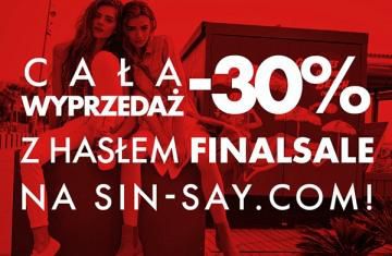 Cała wyprzedaż - 30%